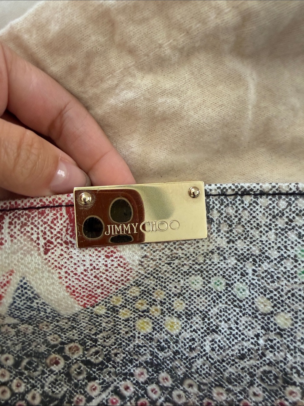 Jimmy Choo Ltd Ed Clutch - Picture 8 of 9